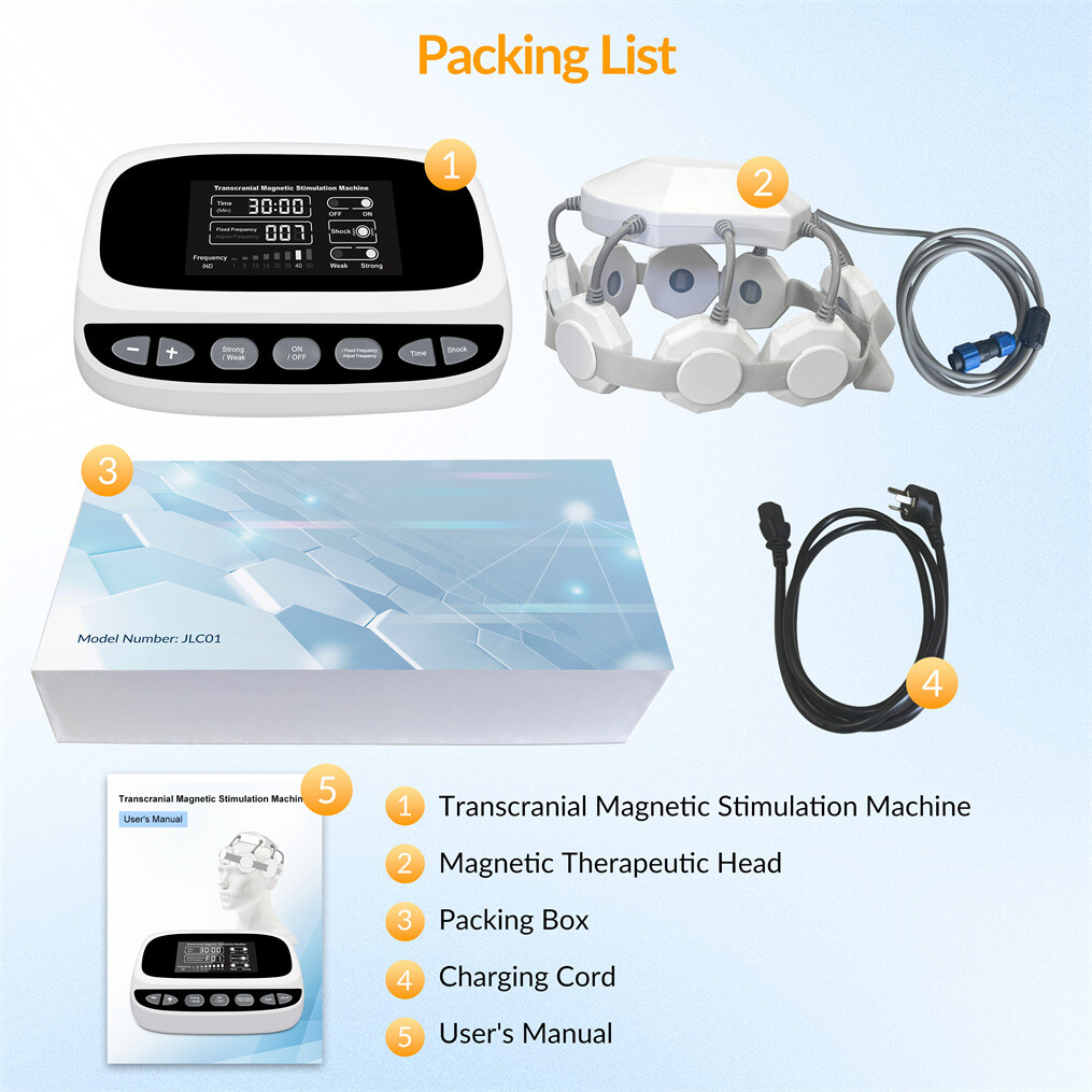 rTMS Transcranial Stimulation Machine Adjustable Strength for Depression Therapy