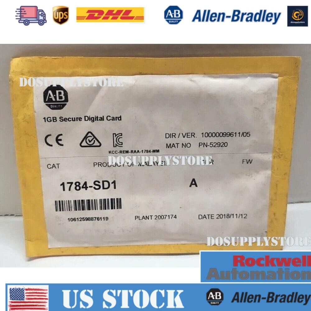 NEW Allen-Bradley 1784-SD1 Secure Digital Card 1784SD1 FREE SHIP