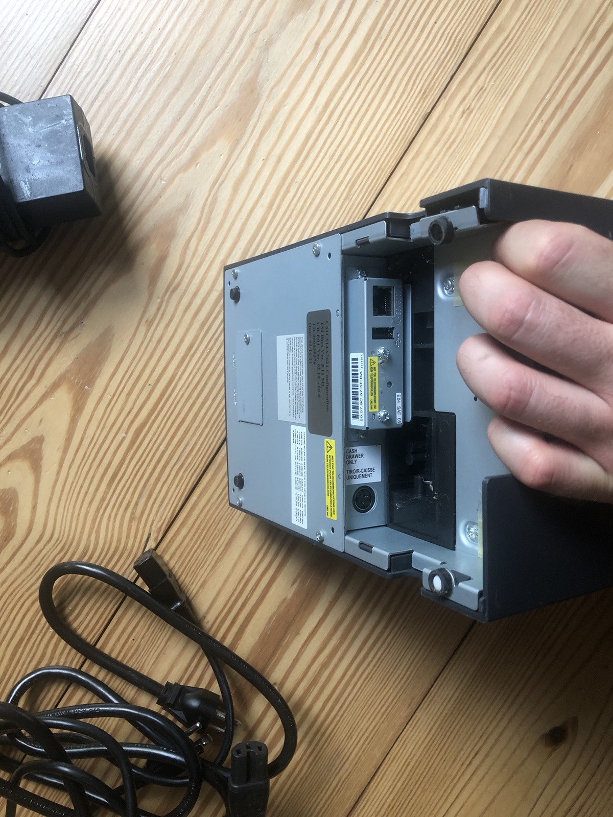 Epson Micros Oracle TM-U220B M188B Receipt Printer Ethernet Grade B READ