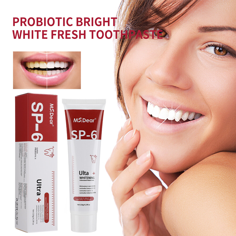Sp-6 Probiotics Whitening Toothpaste Brightening & Breath Removing Toothpaste US