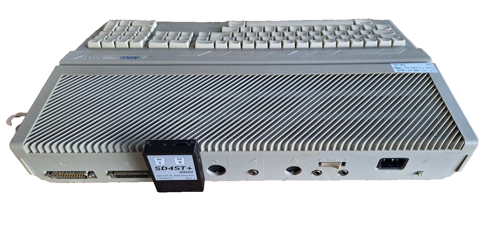 SD4ST+ Mini hard disk drive HDD for Atari ST STE 2x micro SD card + RTC