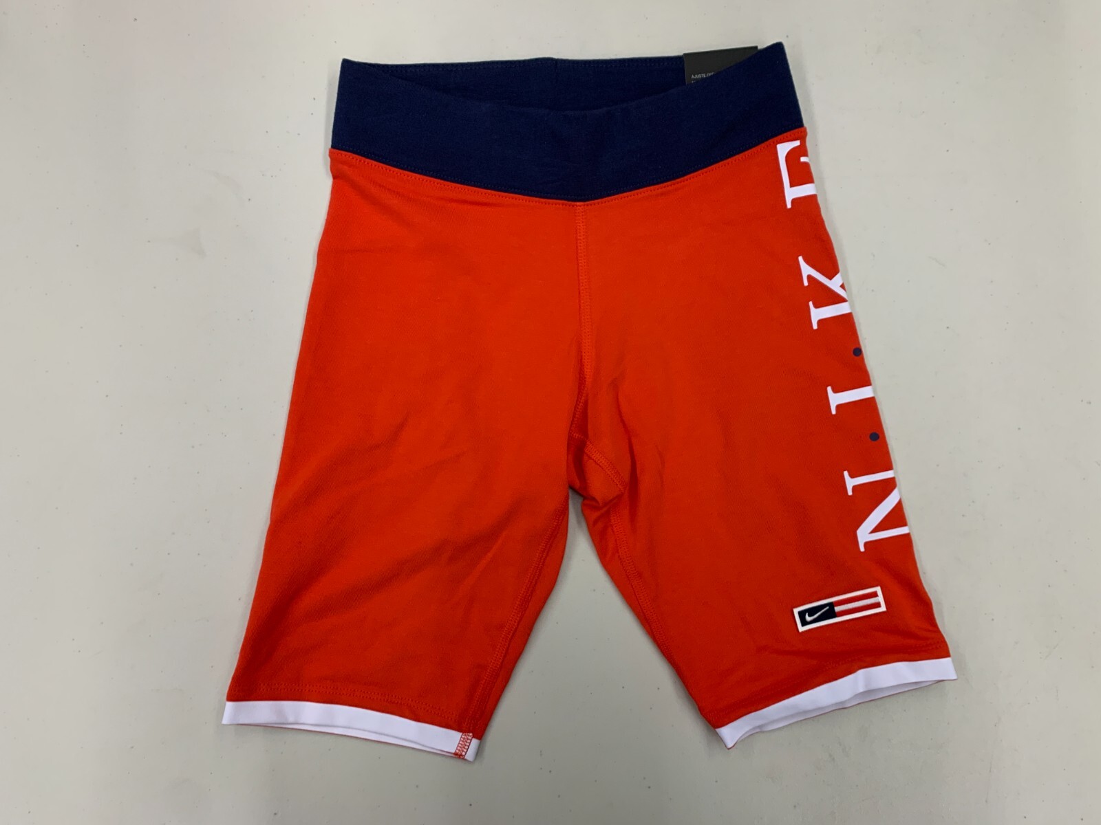 Nike Sportswear Essential Olympic Biker Short Women's XS Red DM7991 Teen