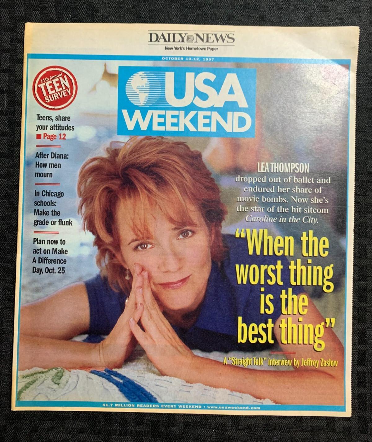 1997 Oct 10 USA WEEKEND (Daily News) Magazine FN+ 6.5 Lea Thompson