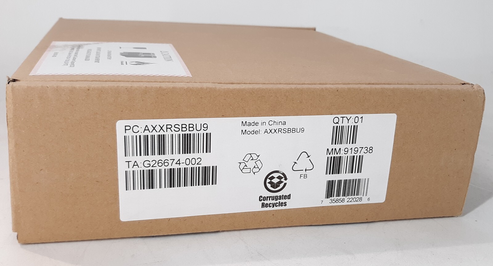 Intel AXXRSBBU9 RAID Smart Battery Backup Battery For RS25 NEW *OPEN BOX*