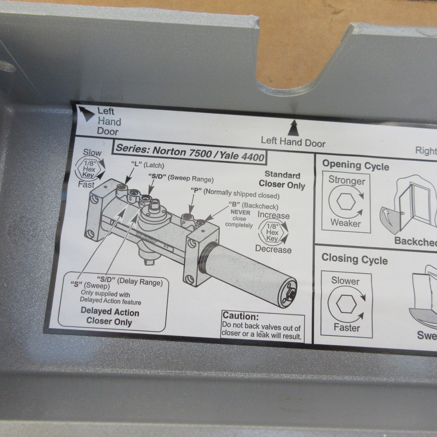 Yale PR4400 Institutional Door Closer