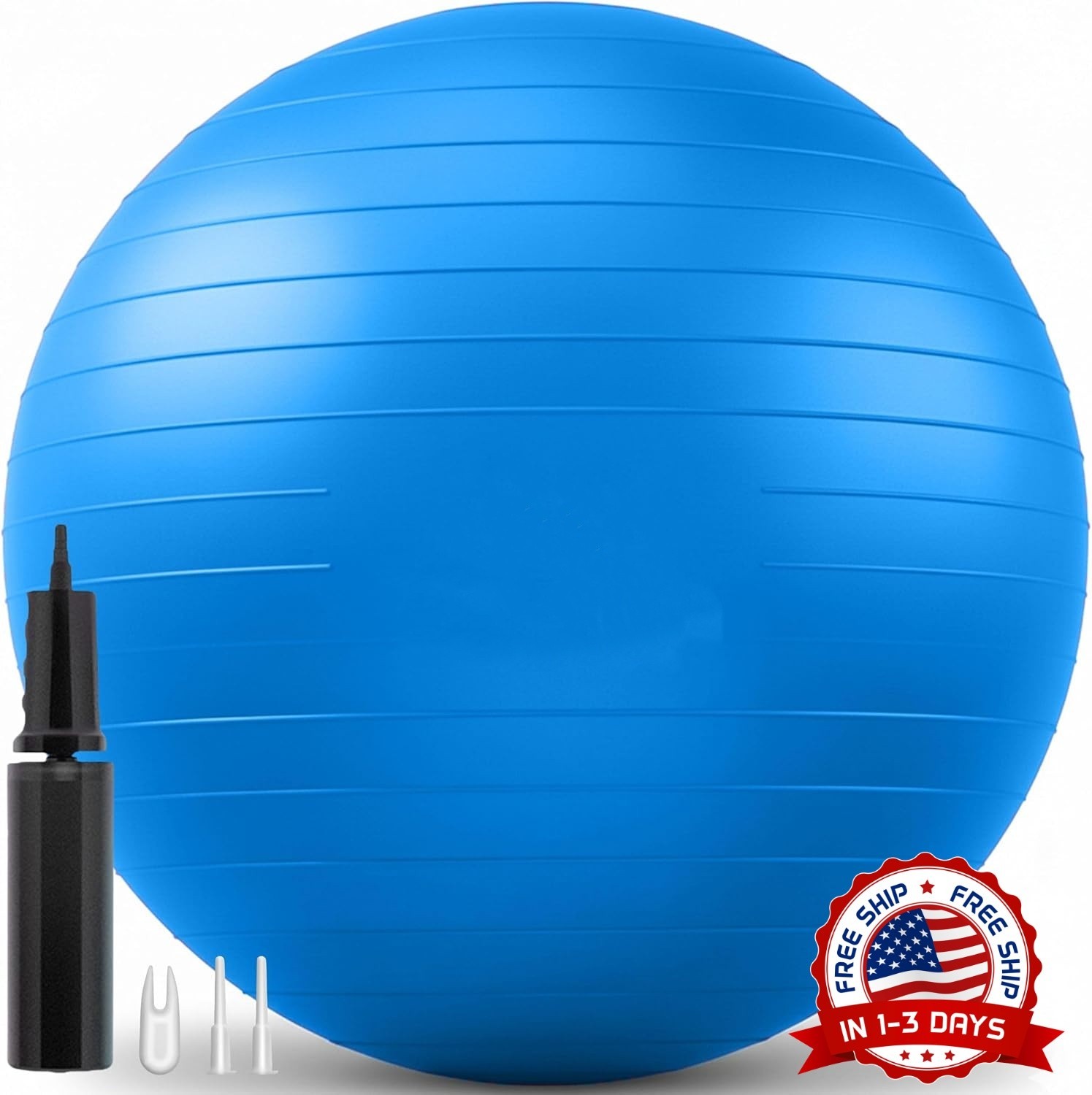 Pelota de ejercicios de Pilates para fitness, yoga, entrenamiento y embarazo NEW