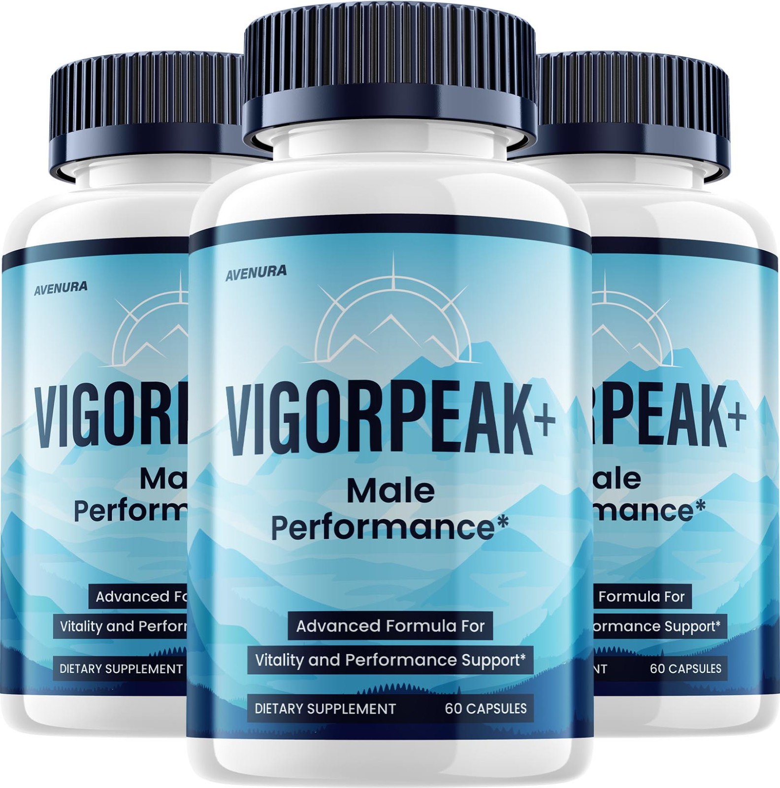 (3 Pack) VigorPeak for Men Capsules – Vigor Peak Advanced Formula Natural Blend