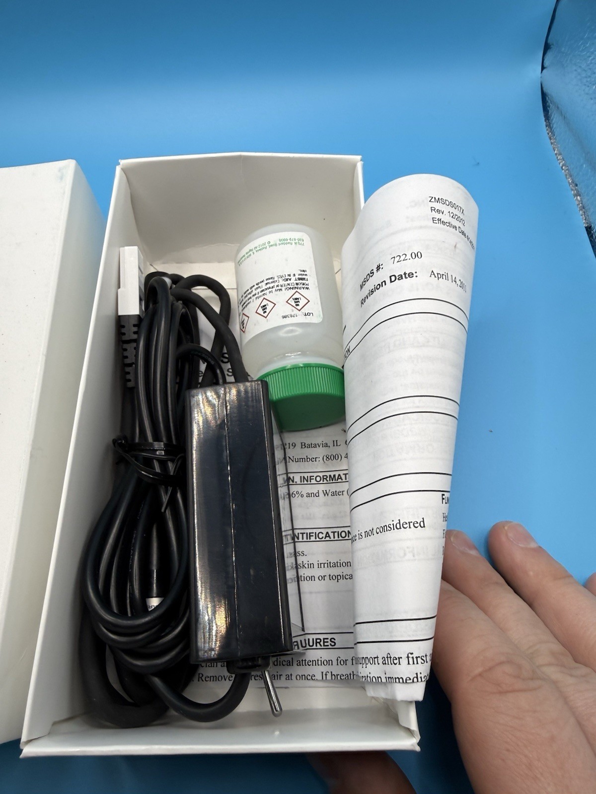 New - Vernier Conductivity Probe CON-BTA