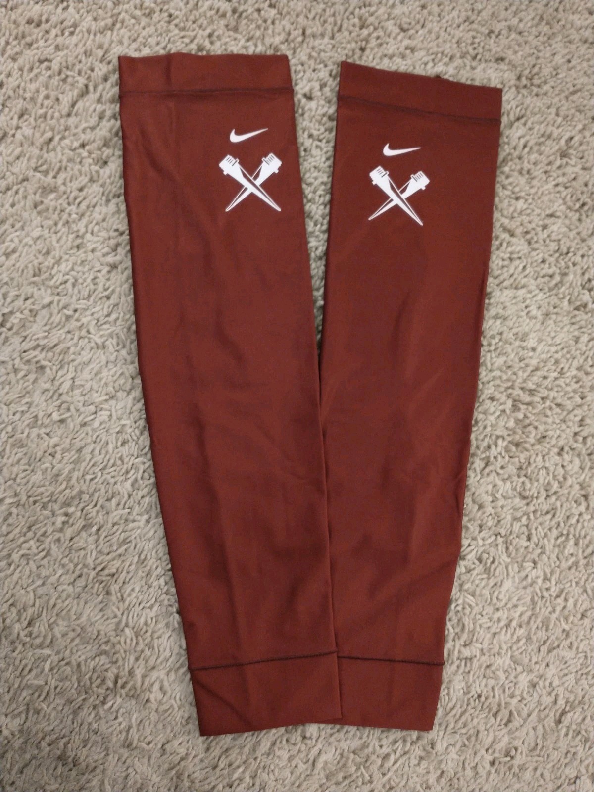 Nike Pro Elite Running Cross Country Arm Sleeves Made In USA 895281-XXX Medium