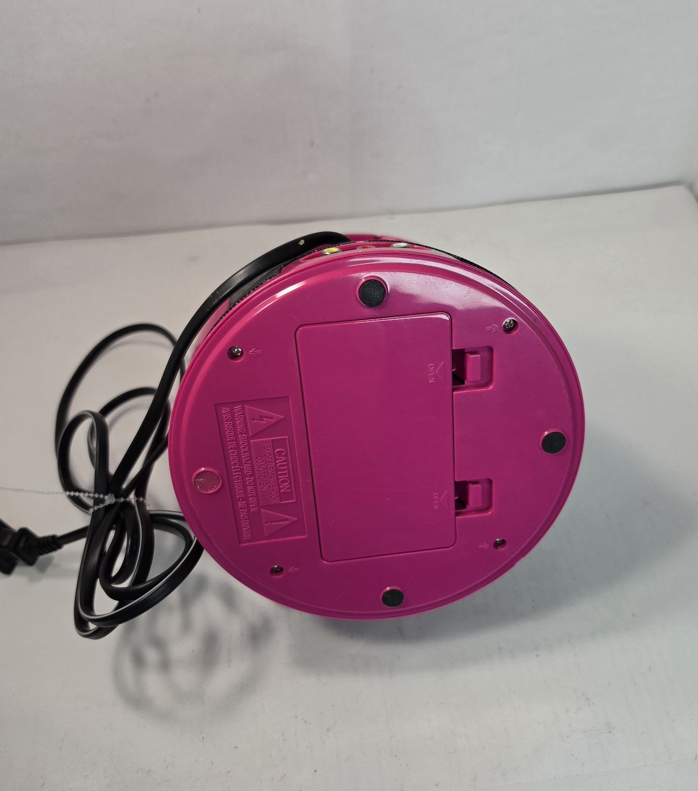 Monster High Disco Party CD Player & Karaoke Machine (2012) - (Tested)