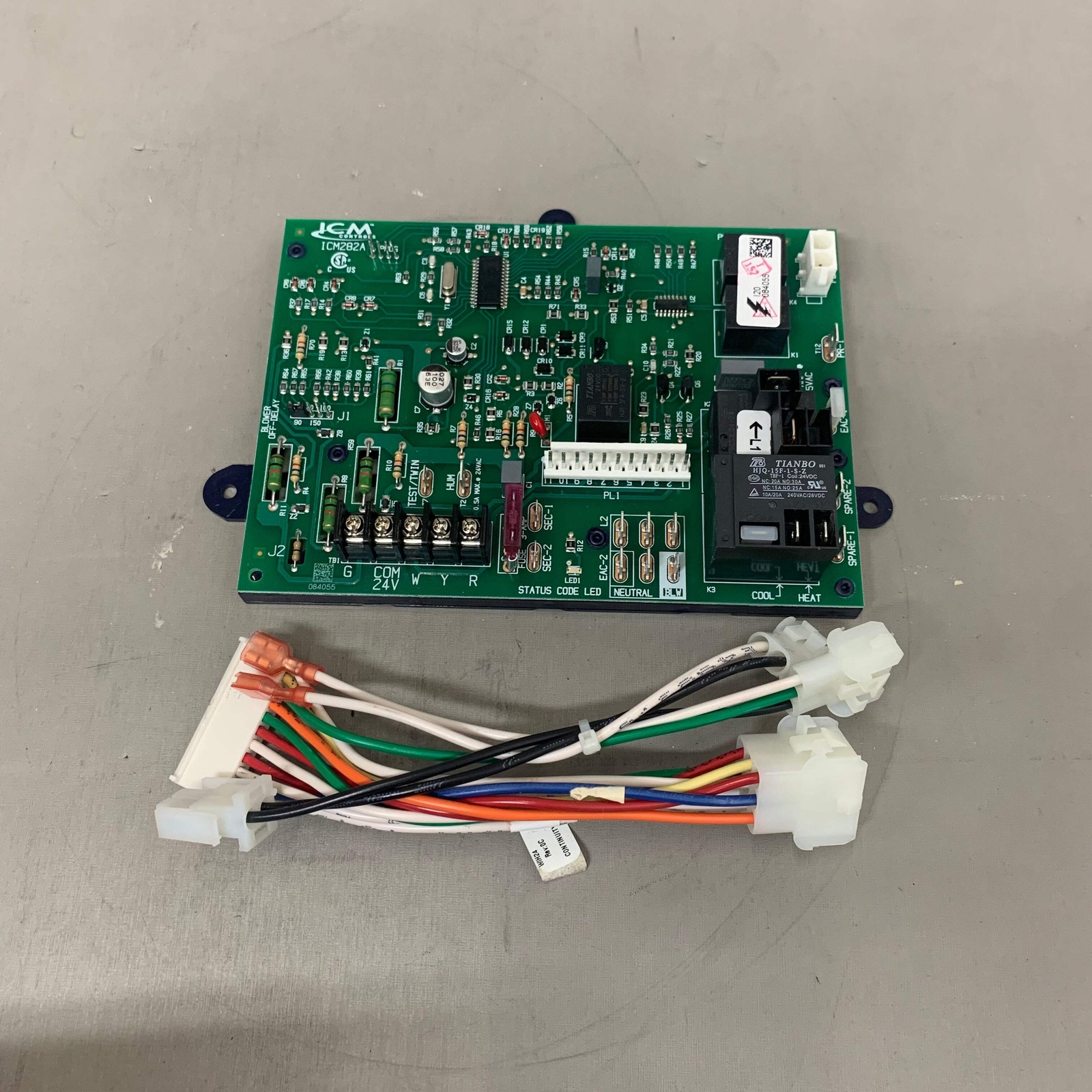 ICM CONTROLS Furnace Control Replacement Module For Enhanced Controls Green 282A