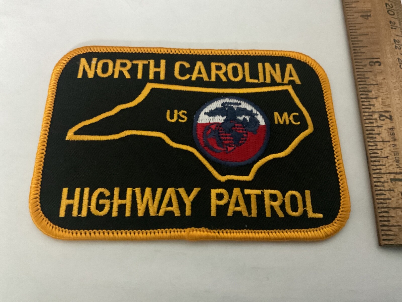 North Carolina Highway Patrol USMC collectable patch new full size