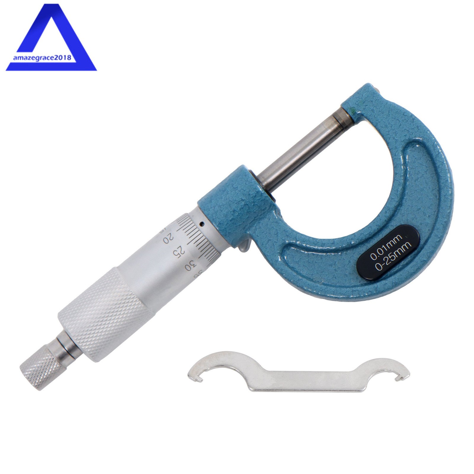 Outside Micrometer 0-1"/0.0001" Premium Precision Carbide Tips Machinist Tool