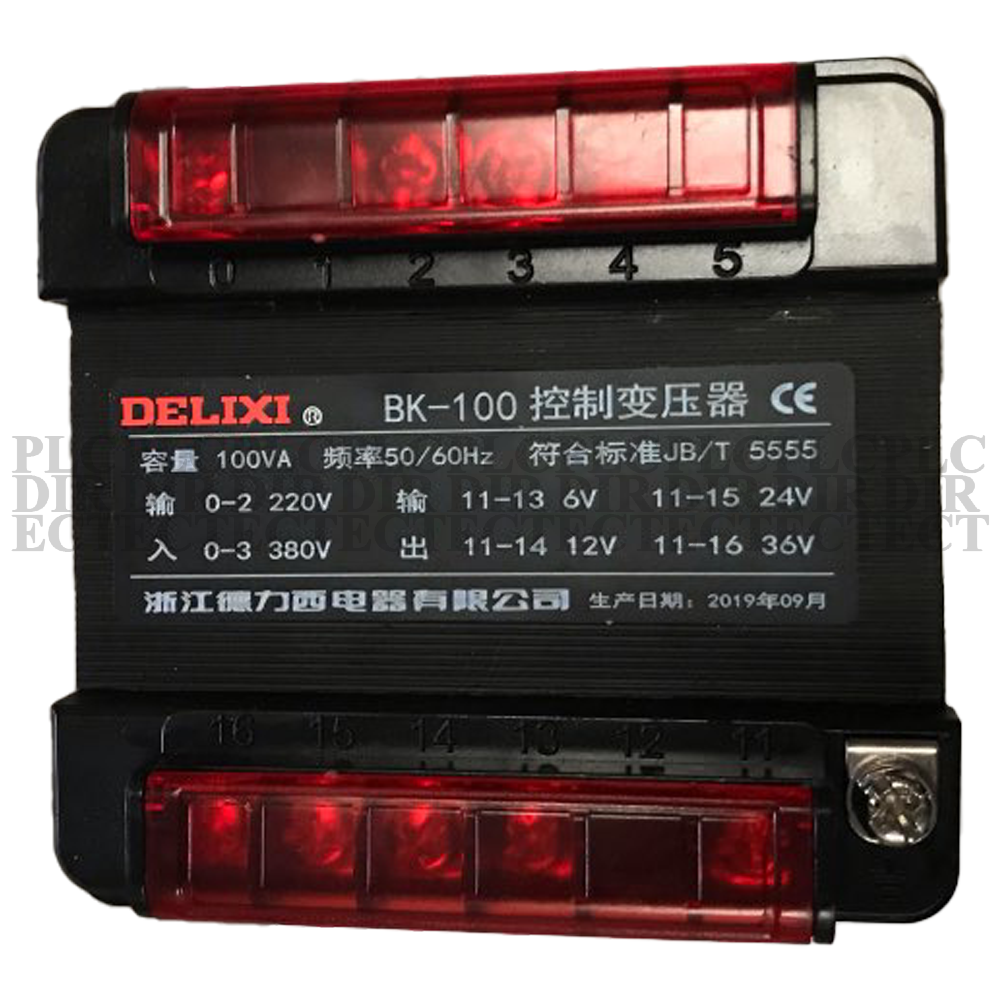 NEW Delixi BK-100VA Copper Control Transformer 110V