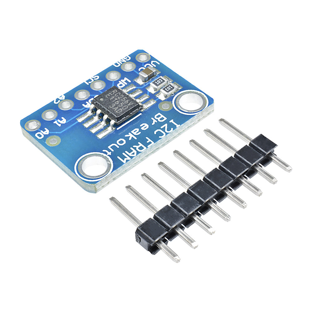 1/2/5/10PCS I2C IIC Non-Volatile FRAM MB85RC256V Breakout 256Kbit 32KByte Memory