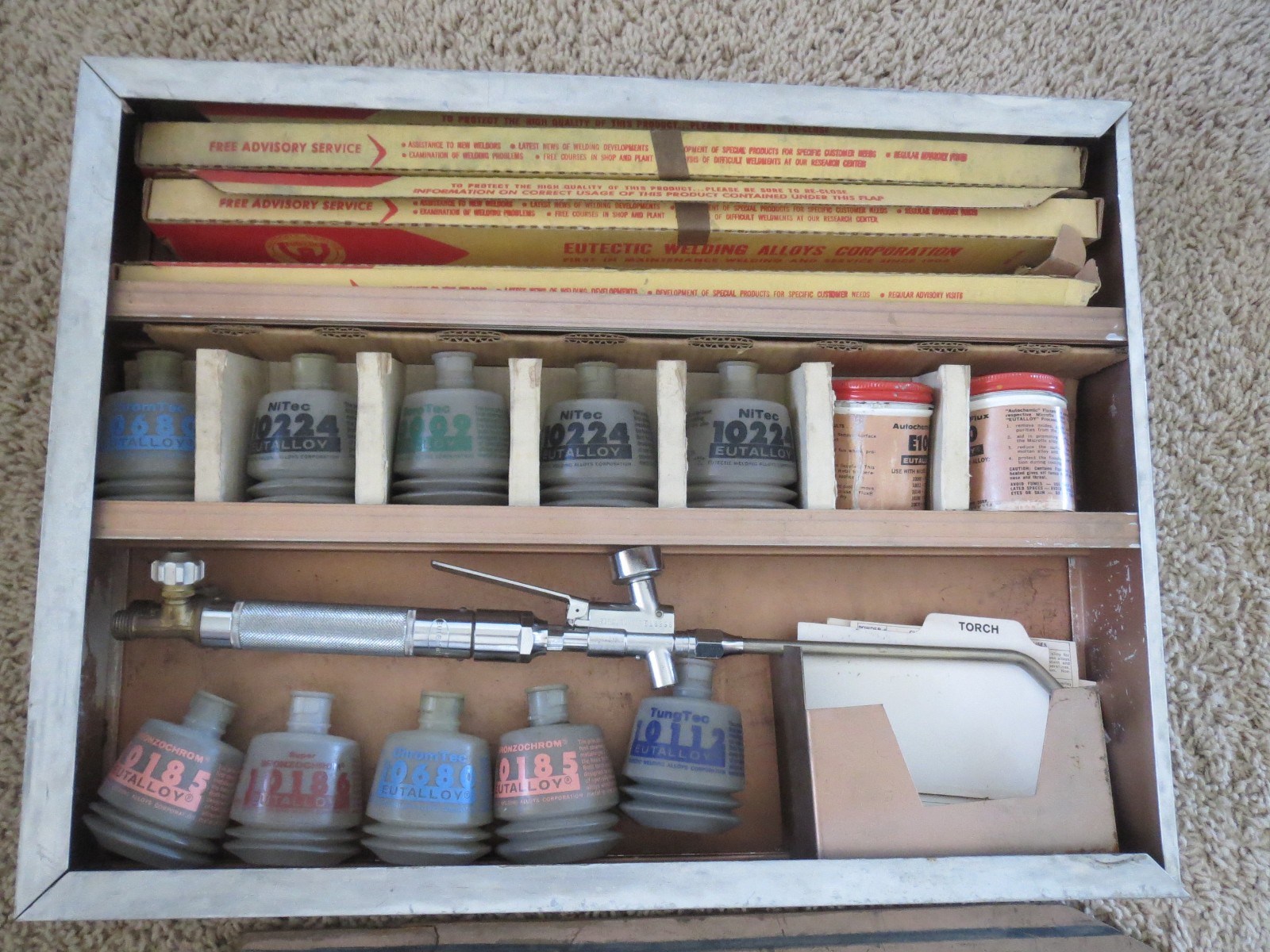 Eutectic EUTALLOY Torch, Rods and Alloy Powder Welding Kit