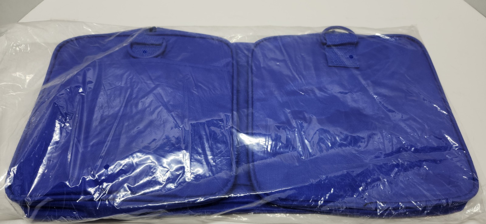 Blue Deluxe Gym Travel Duffel Bag Sports Gear Luggage CarryOn Duffle Lightweight