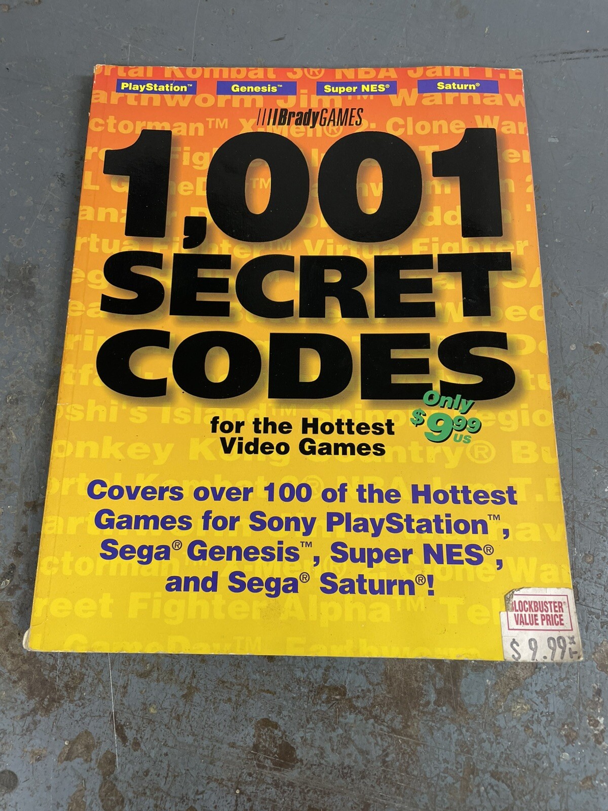 1001 Secret Codes Official Strategy Guide Brady Games