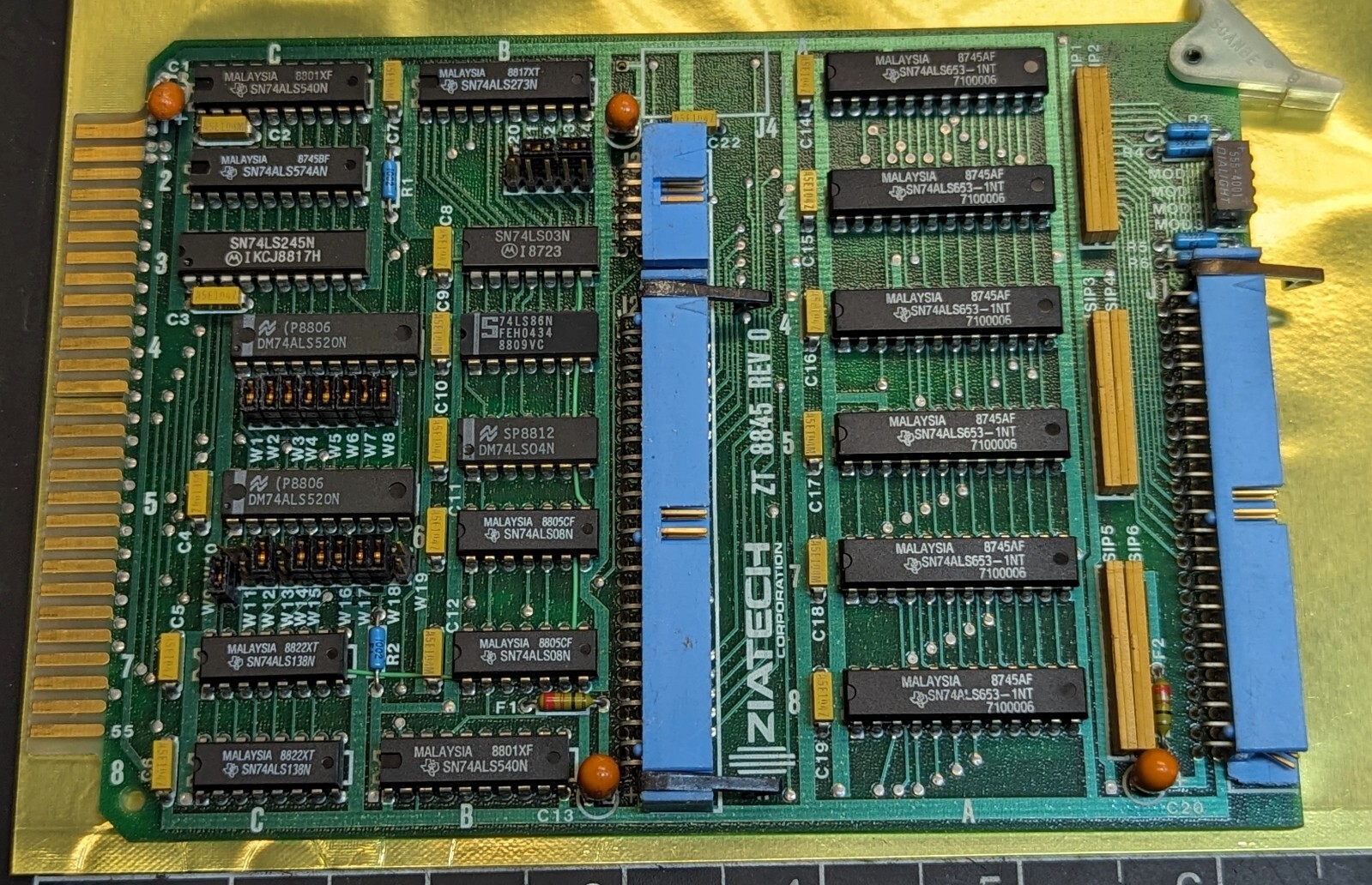ZIATECH ZT 8845 I/O BOARD ZT8845 [D1S4] #3