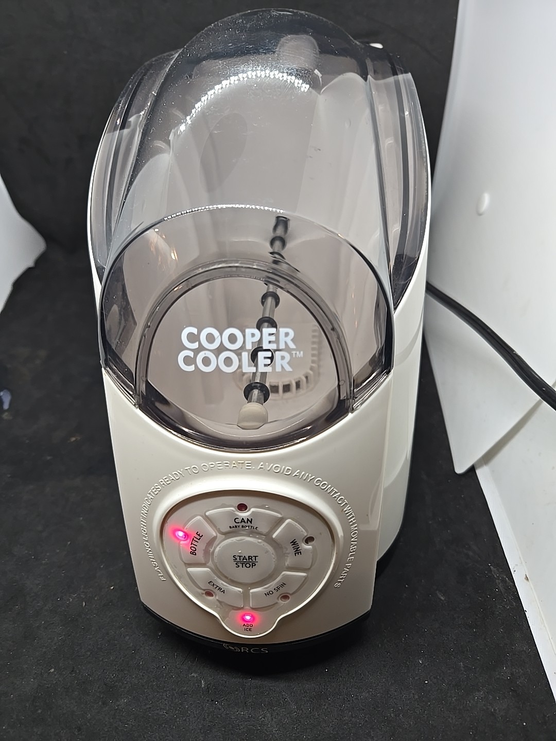 Cooper Cooler Can Rapid Beverage Chiller HC-01 for Bottles, Cans, Beer, Wine
