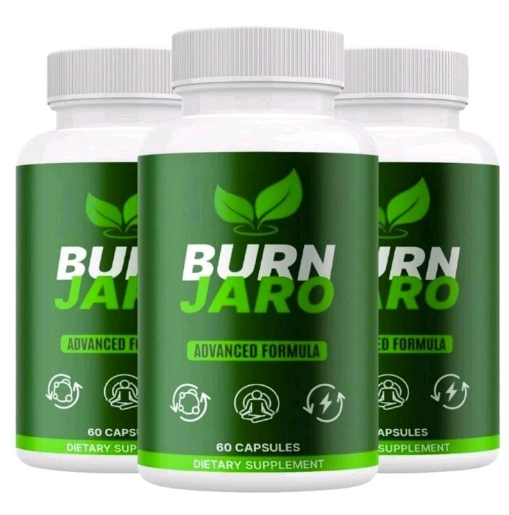 Burn Jaro Advanced Formula BurnJaro - 3 Bottle Pack (180 Capsules) Exp 02/2028