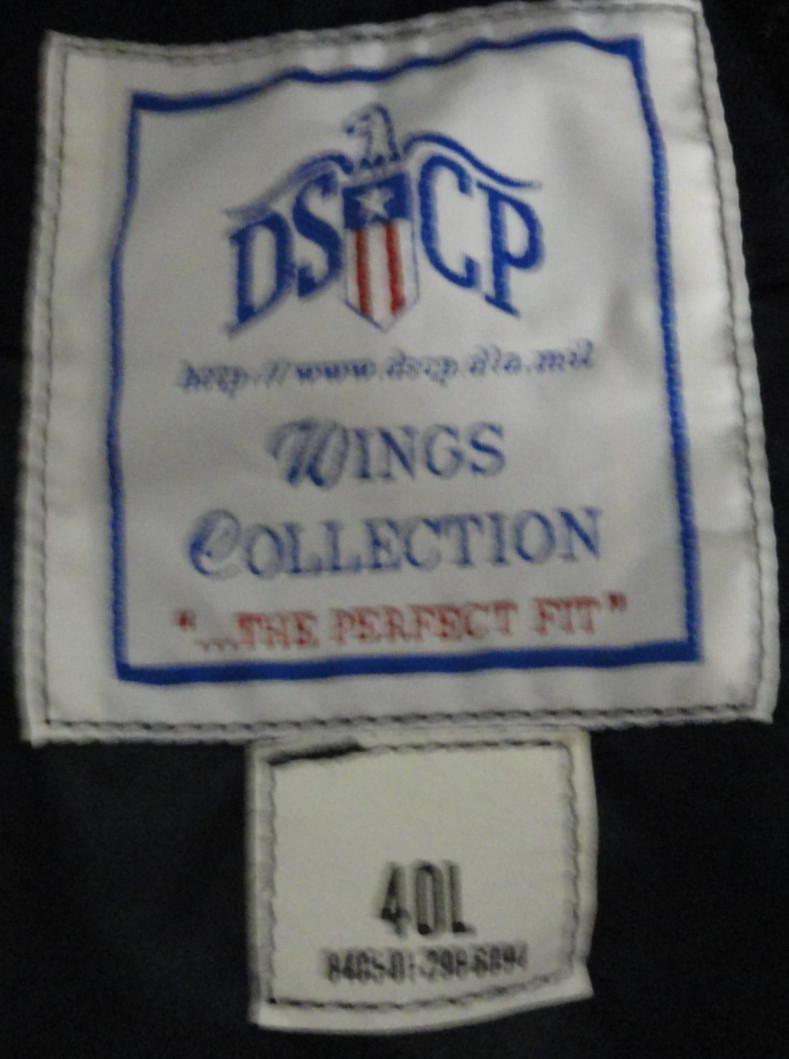 DSCP DLA USAF AIR FORCE LIGHTWEIGHT BLUE JACKET CURRENT 2026 ISSUE NO LINER 40L