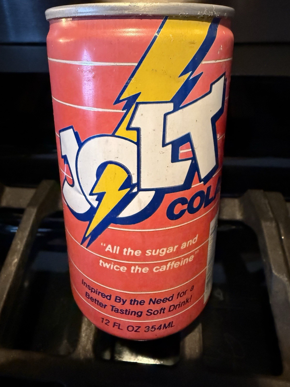 VINTAGE JOLT COLA SODA 🥤 ALL ALUMINUM CAN 2-1-26(2)