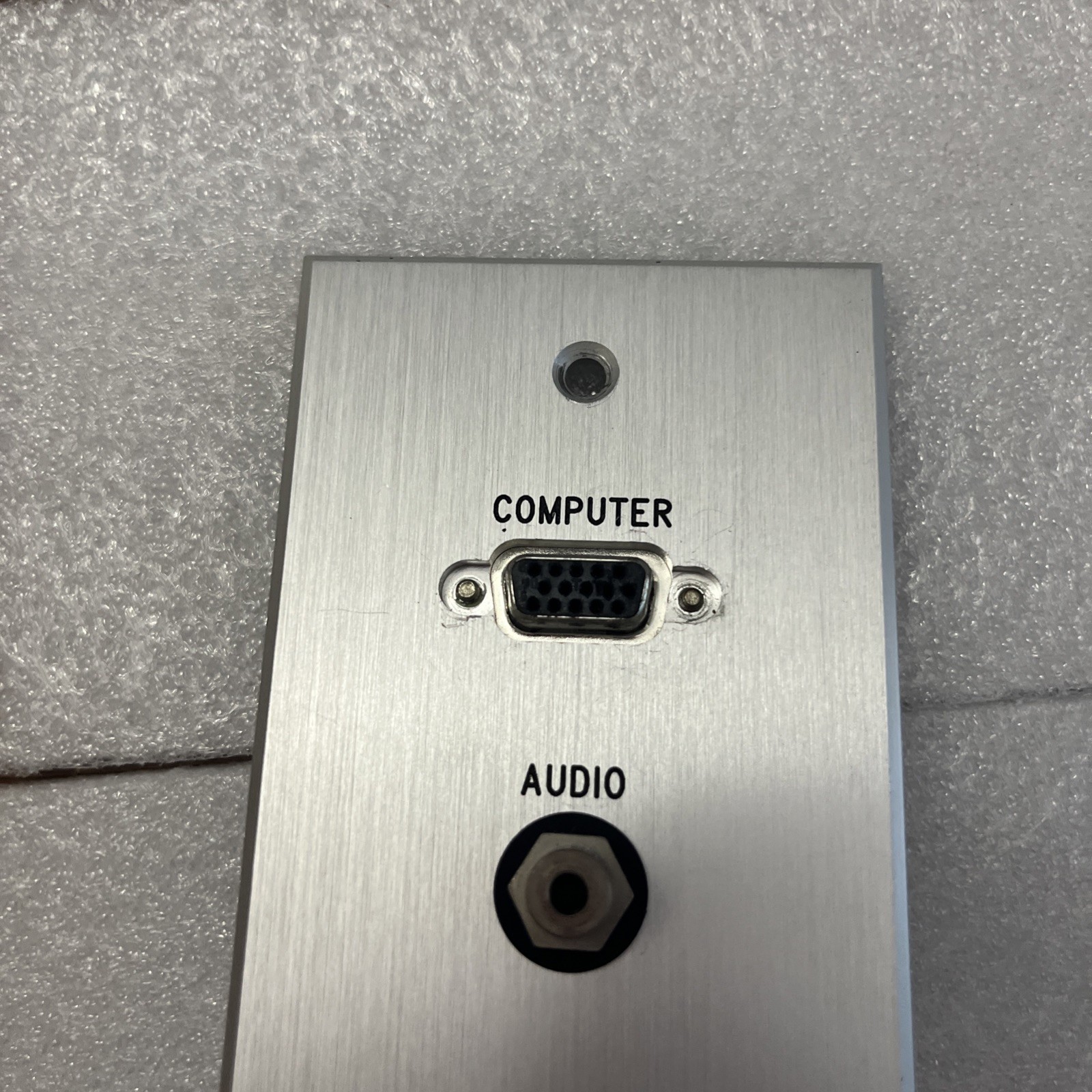 Panel Crafters Custom Computer and Audio Wallplate