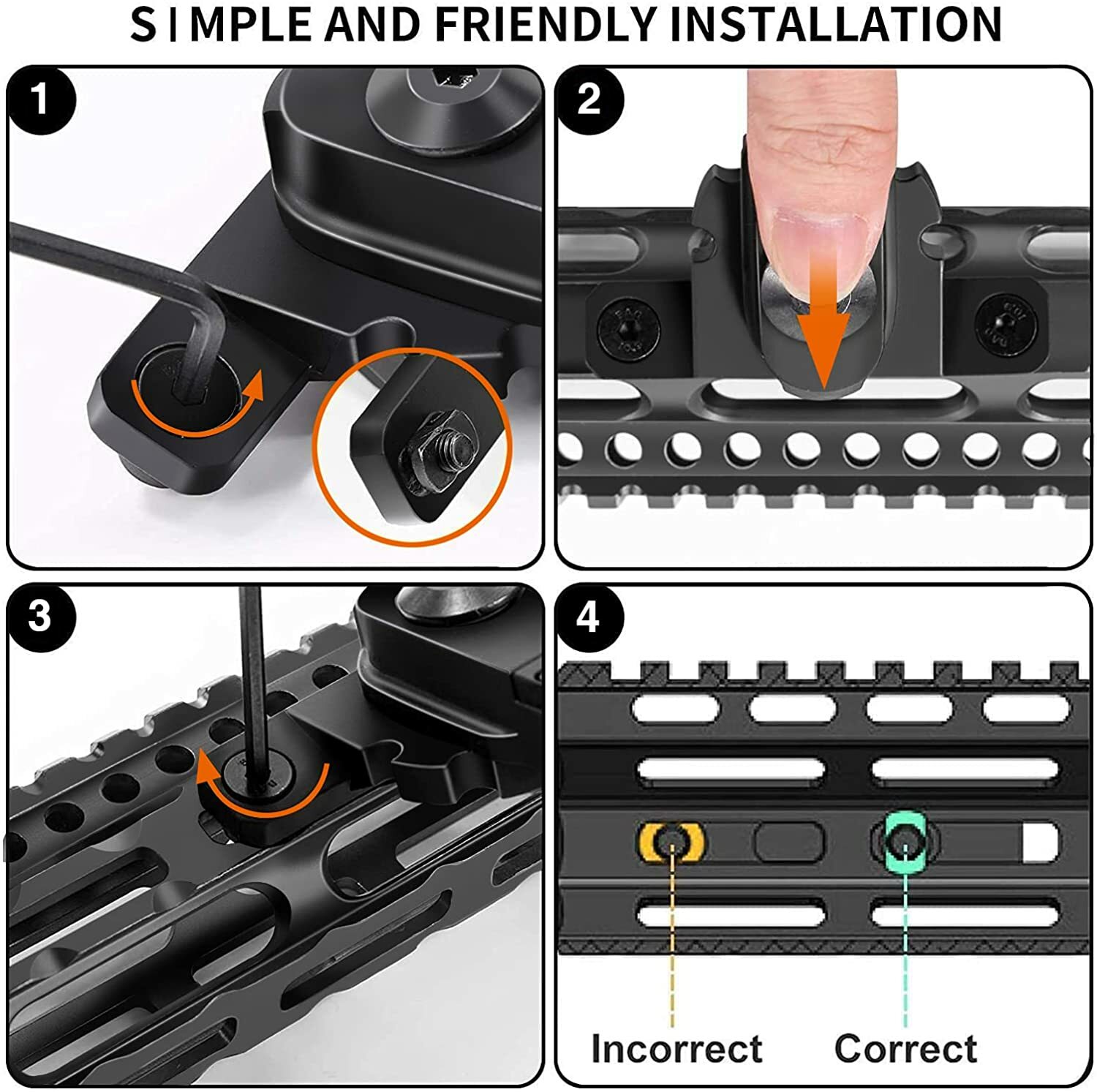 Split Bipod Adjustable Tactical Stand Rifle Bipod V9 Hunting Bipod