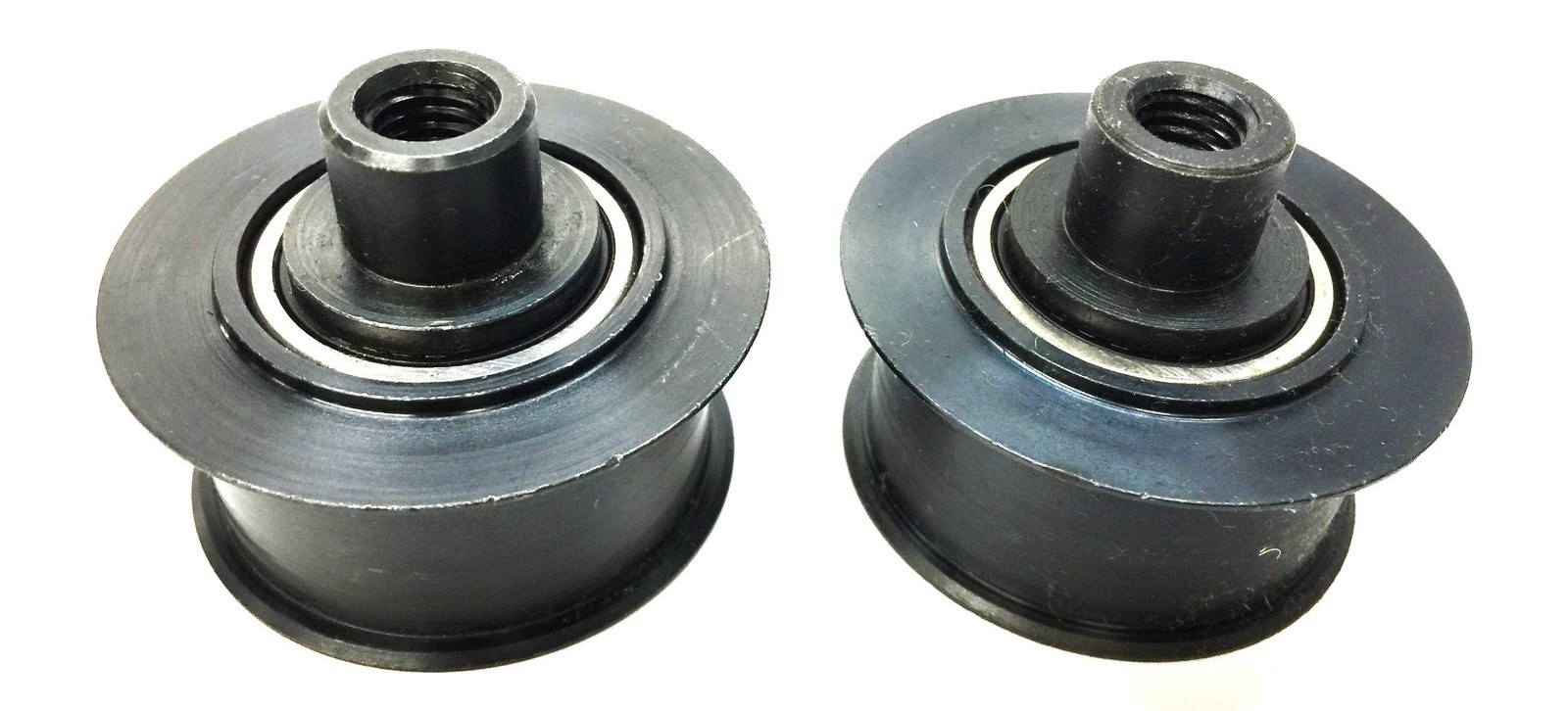 SNR 2" Steel Belt Bearing Pulley 6201 (F-20) [Lot of 2] NOS
