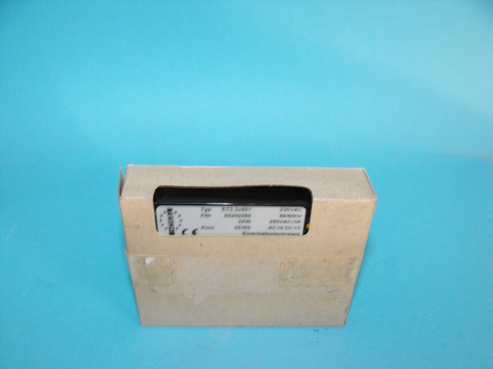 Tesch E73x2VB.time relay.E73.3x801.05200285.NEW