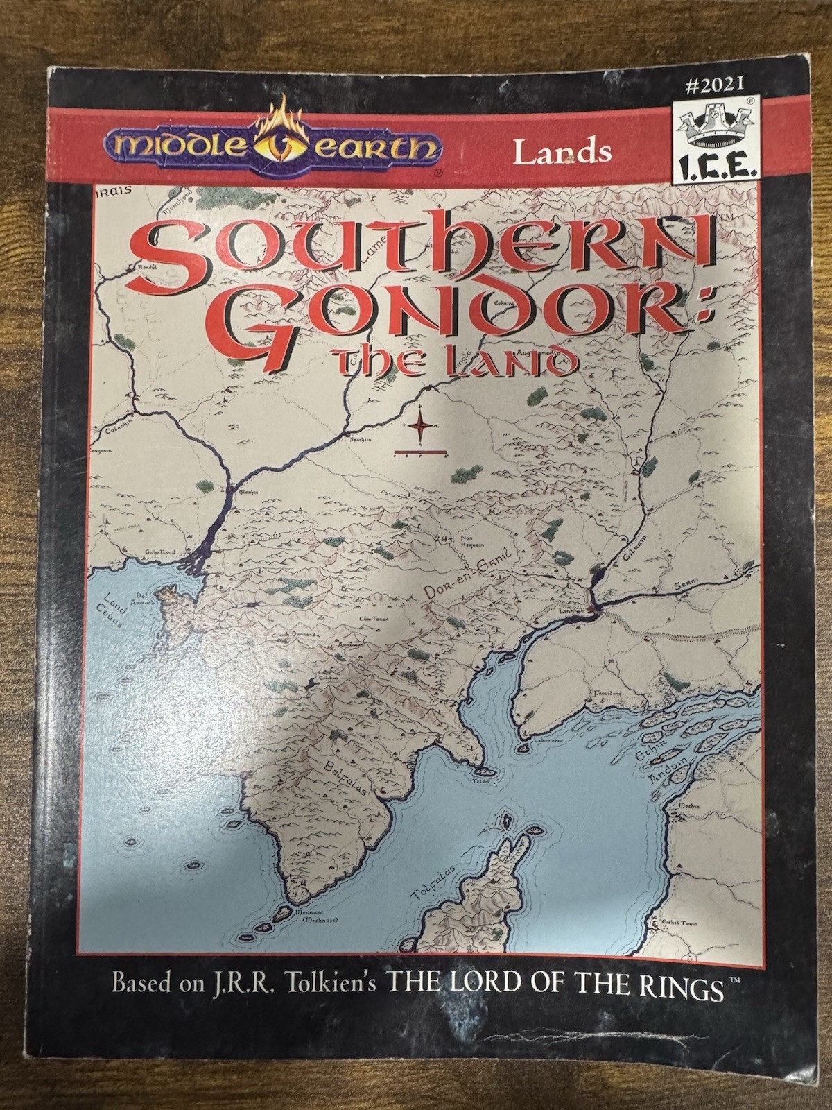 ICE MERP 2nd Ed Southern Gondor - The Land VG+