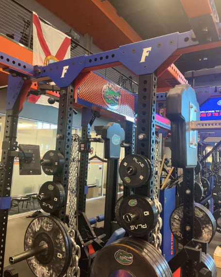 PLAE | ICONx Modular Double Sided Combo Half Racks w/ 2 x Adj Bench (U Florida)