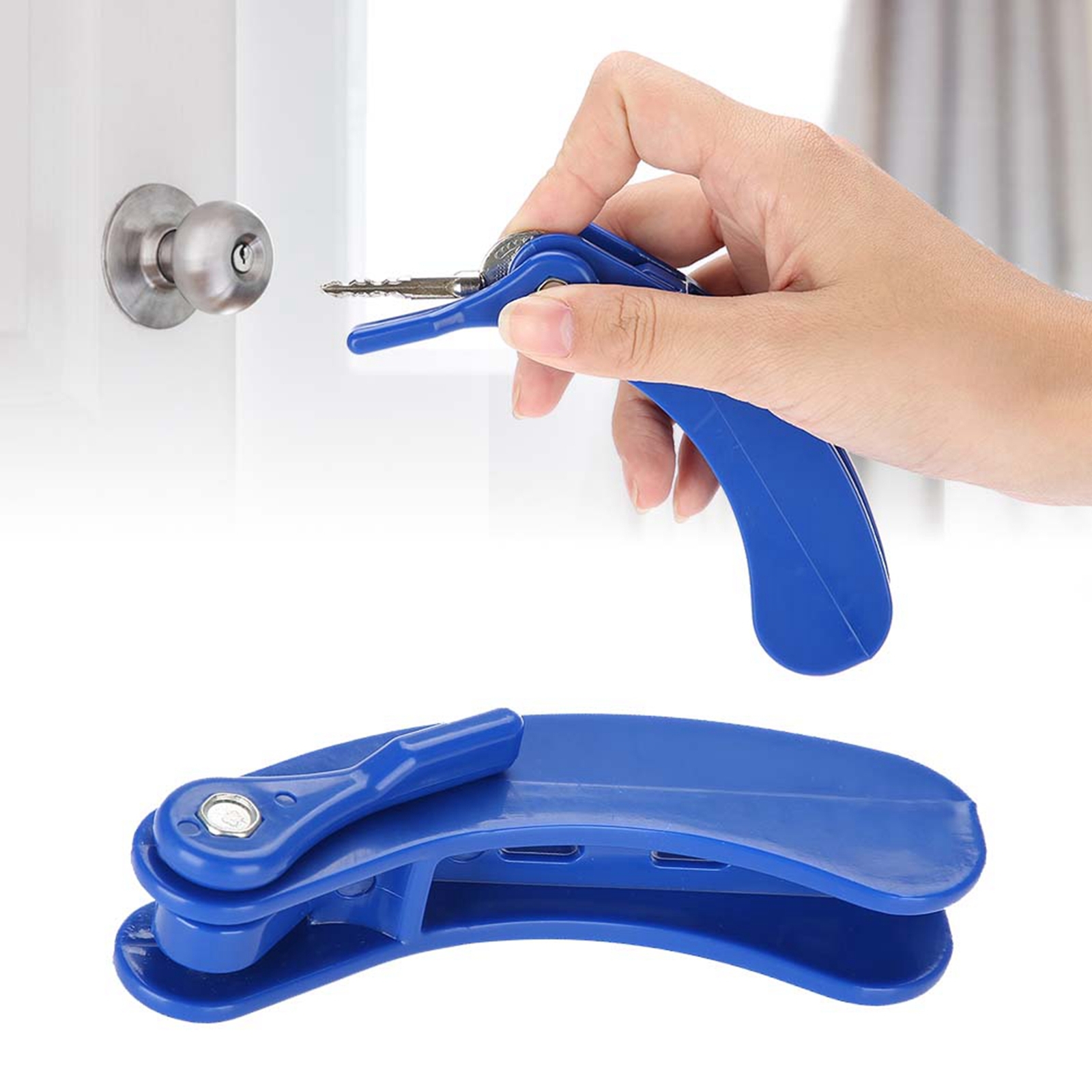 Key Aid Turner Holder Door Opening Assistance with Grip for Arthritis Hands Elde