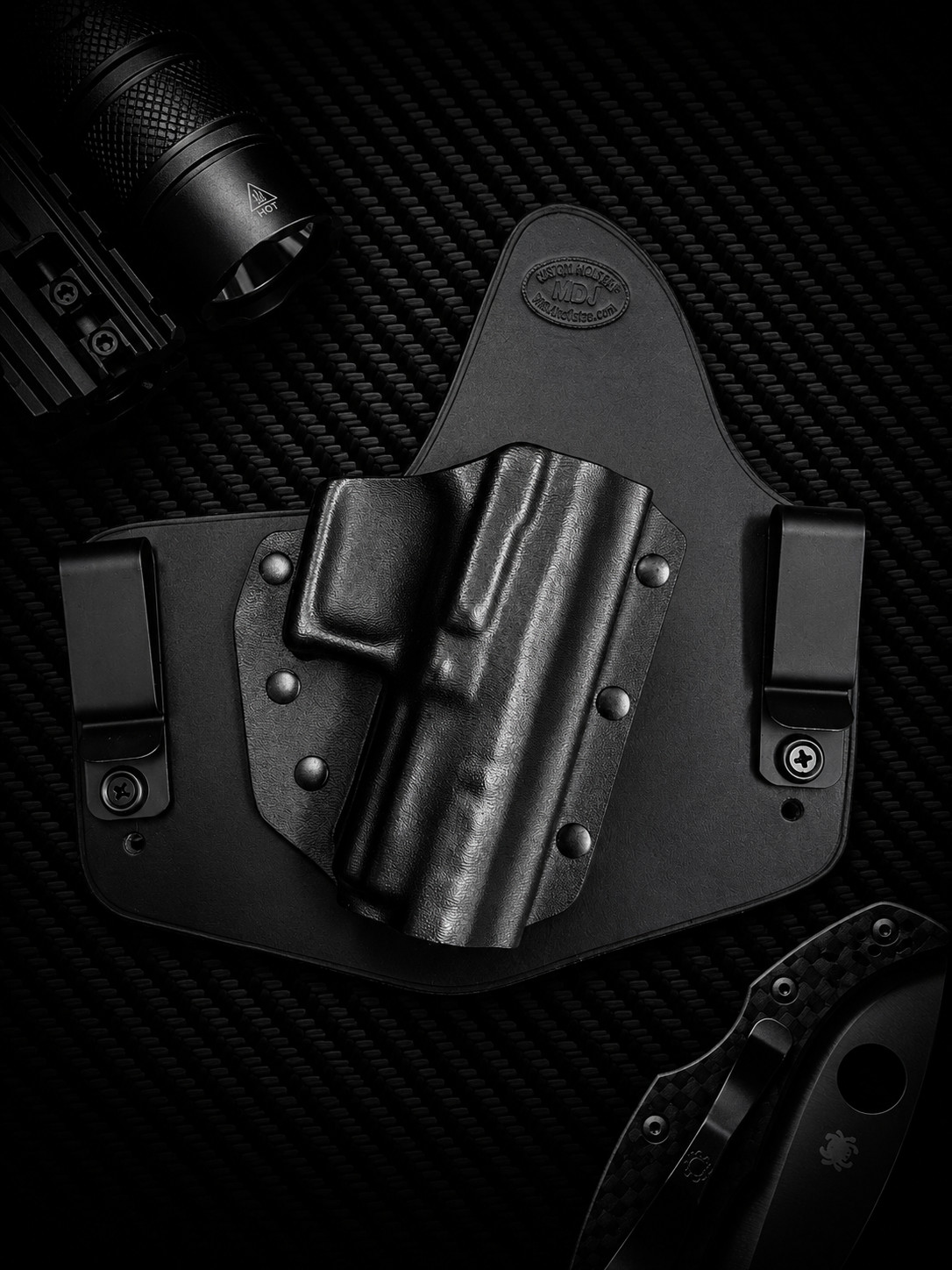 IWB (inside waist band) Kydex/Leather Hybrid Holster for FNH