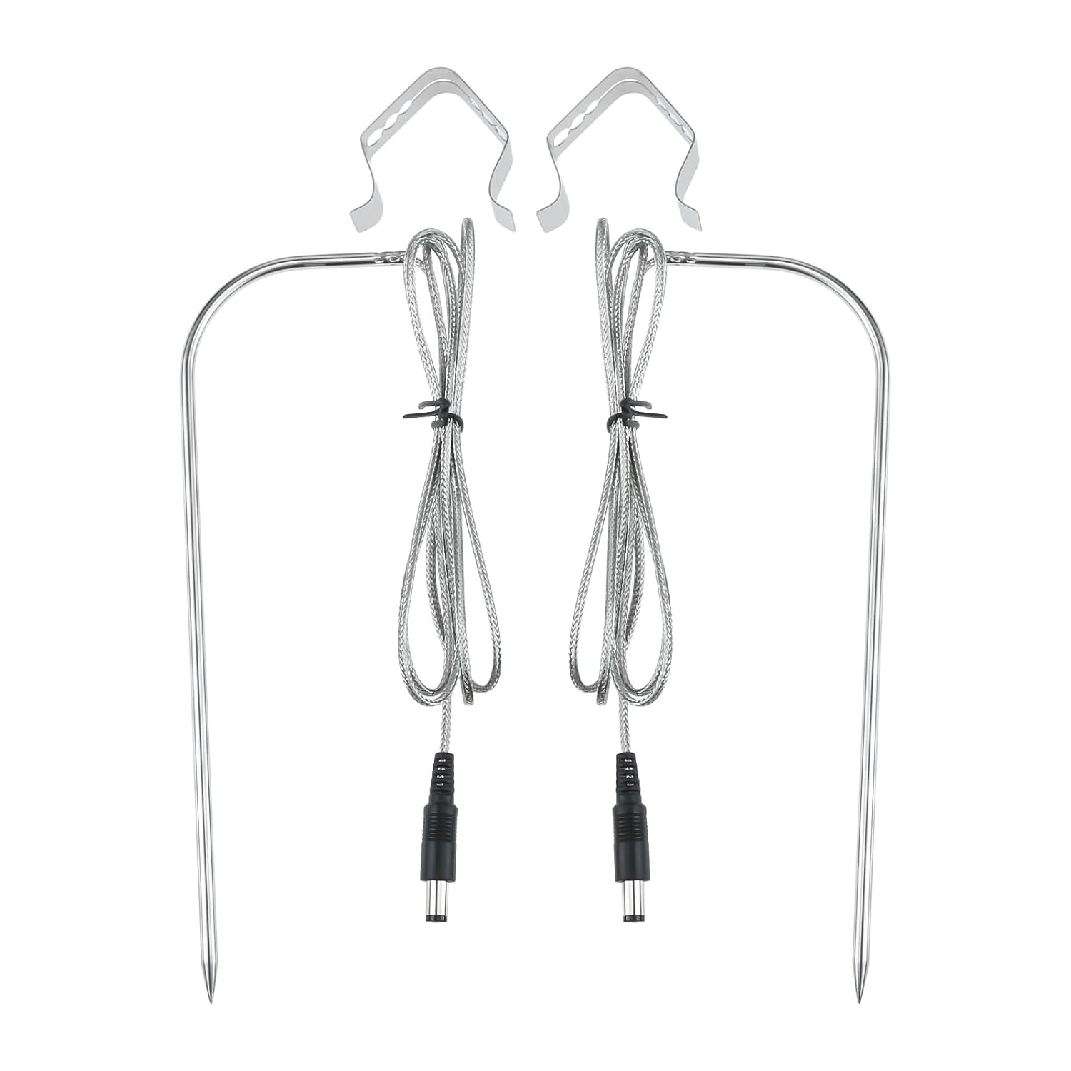 2 Pack Temperature Meat Probe Replacement for Rec Tec, Recteq | Fit for Wood