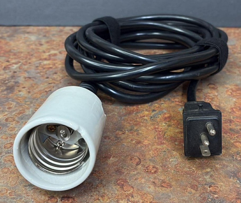 Sun System Socket Lamp Cord Assembly 15FT Lamp Cord 14 Gauge E313867 J