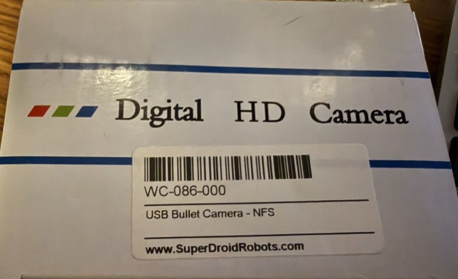 USB Bullet Camera WC-086-000 Android Phone External Camera 720P/1080P HD NIB
