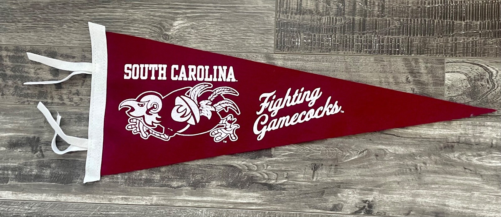 South Carolina Gamecocks Vintage NCAA Wool Pennant