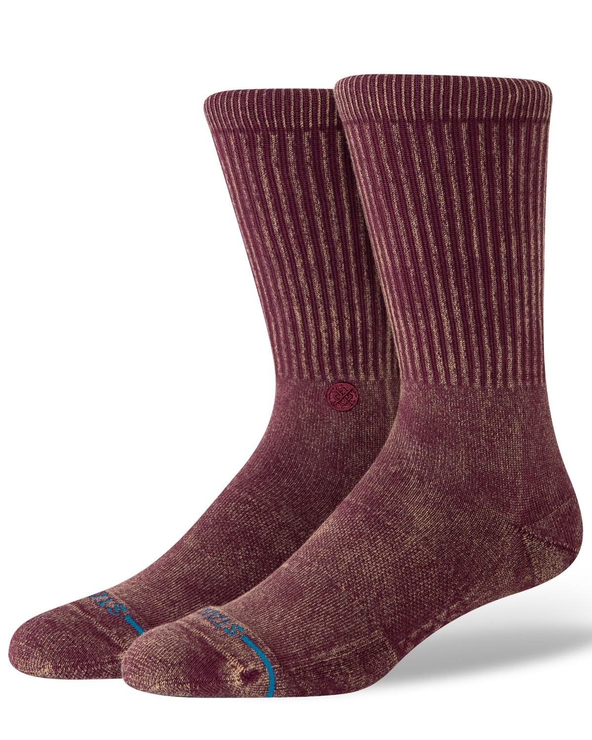 Stance Men's Icon Crew Socks - A556A25IDC-FIG Large