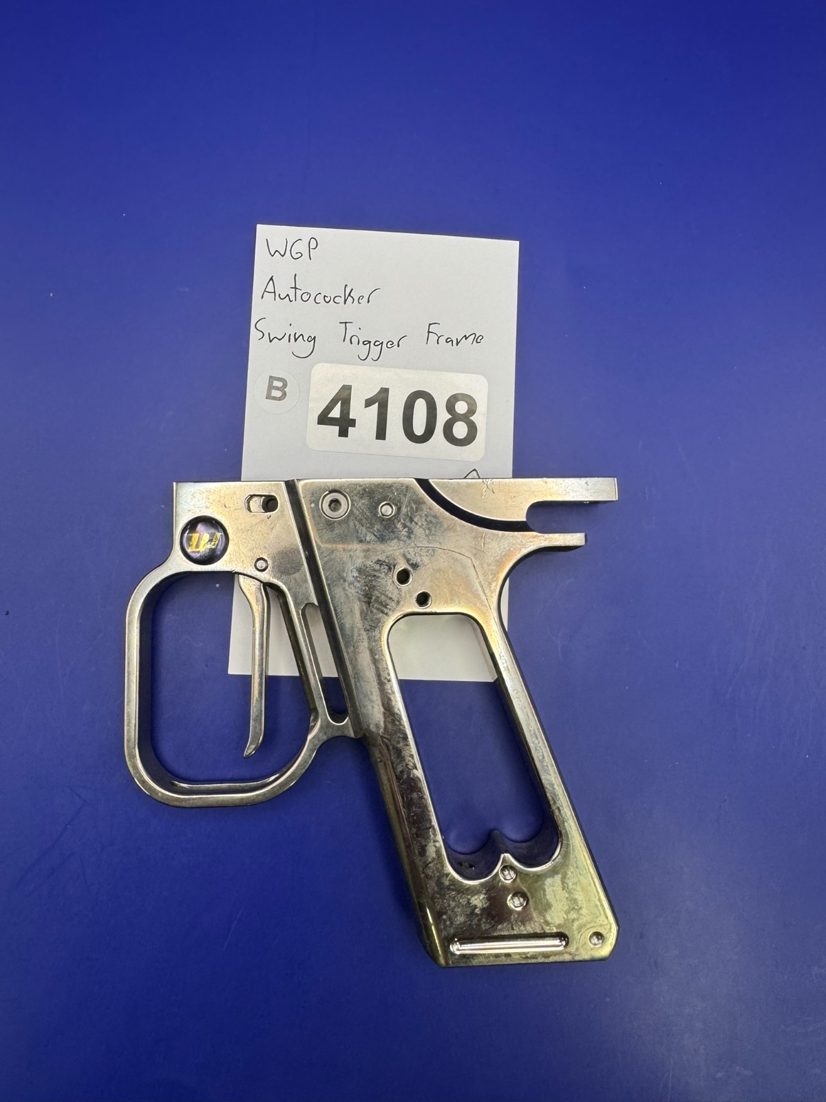 WGP Autococker Swing Trigger Paintball Marker Frame-Silver