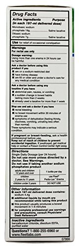 6 Pack Fleet Extra Cleansing Relief Enema 7.80Oz Each
