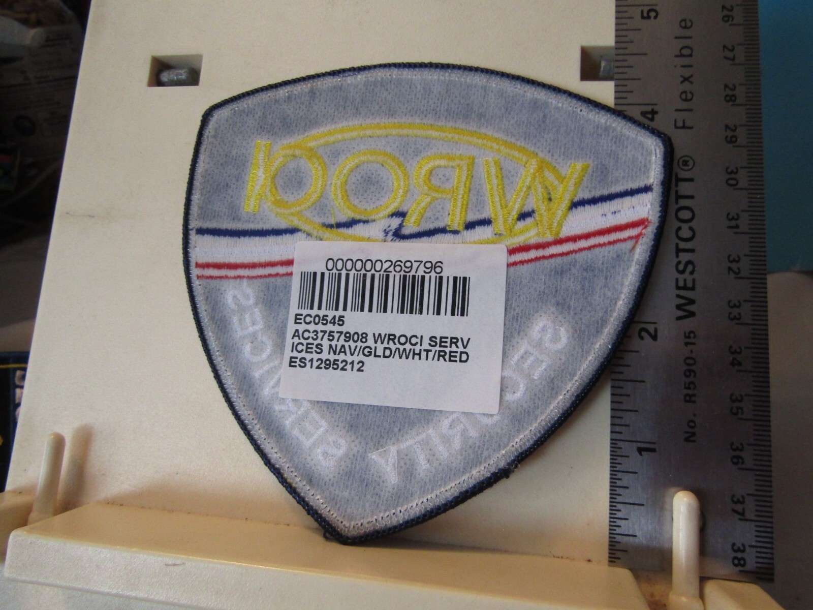 Wroci Security Services Patch Guard new 4.5" California?