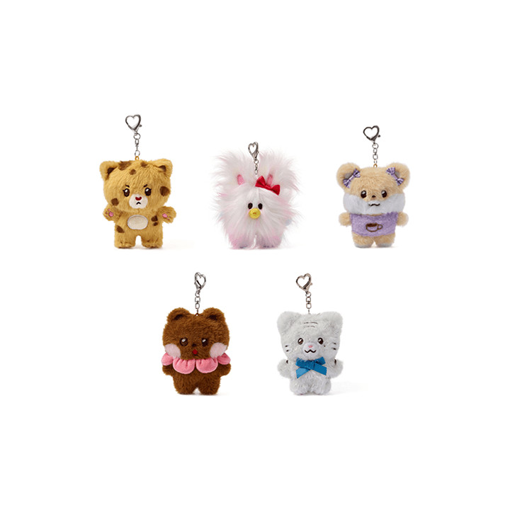 (Stock Secured) 아일릿 ILLIT 2nd Debut Anniversary OFFICIAL [ Plush Keyring ] Doll