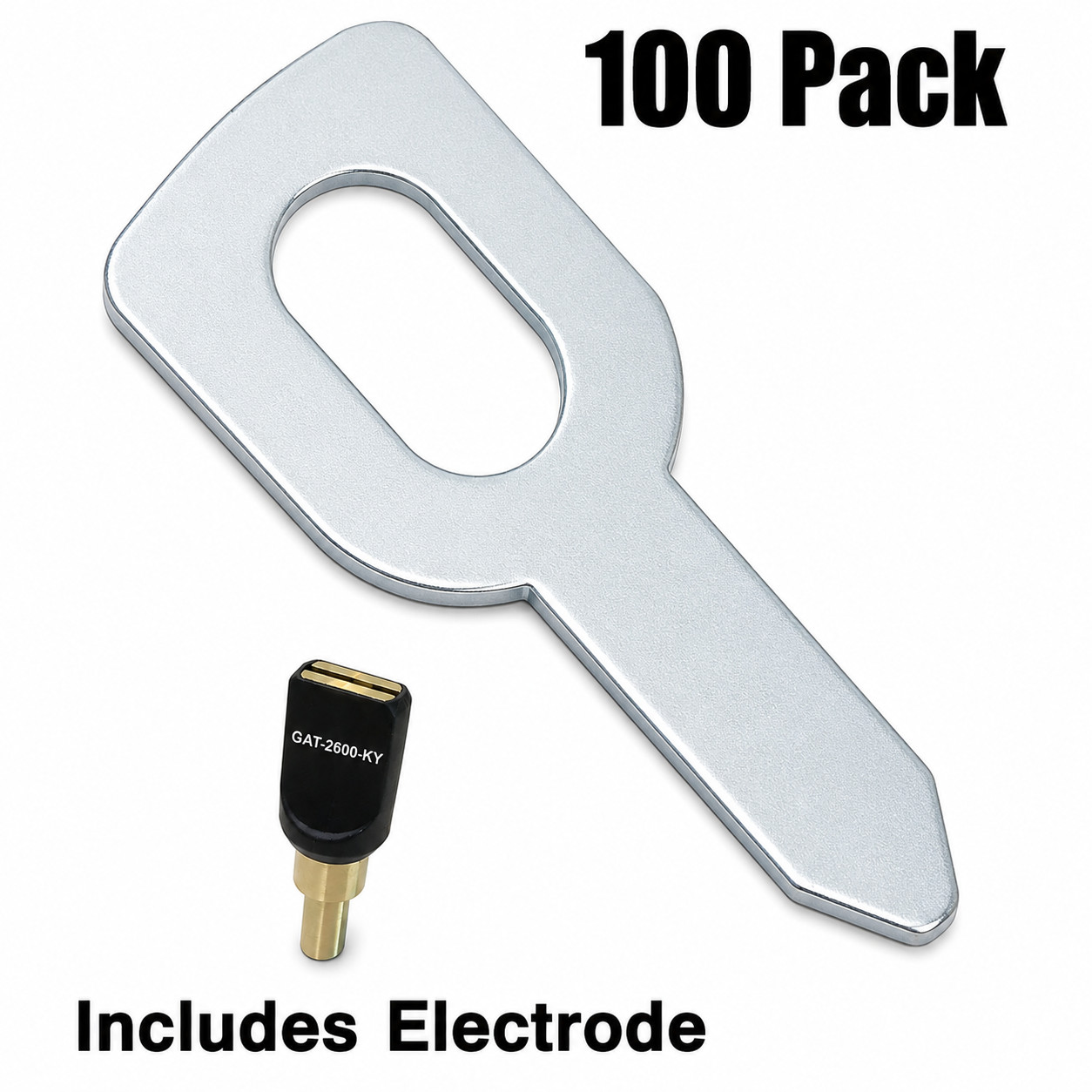 Straight Steel Welding Keys - 100 Pack - GYS Stud Welder. Free Welding Electrode