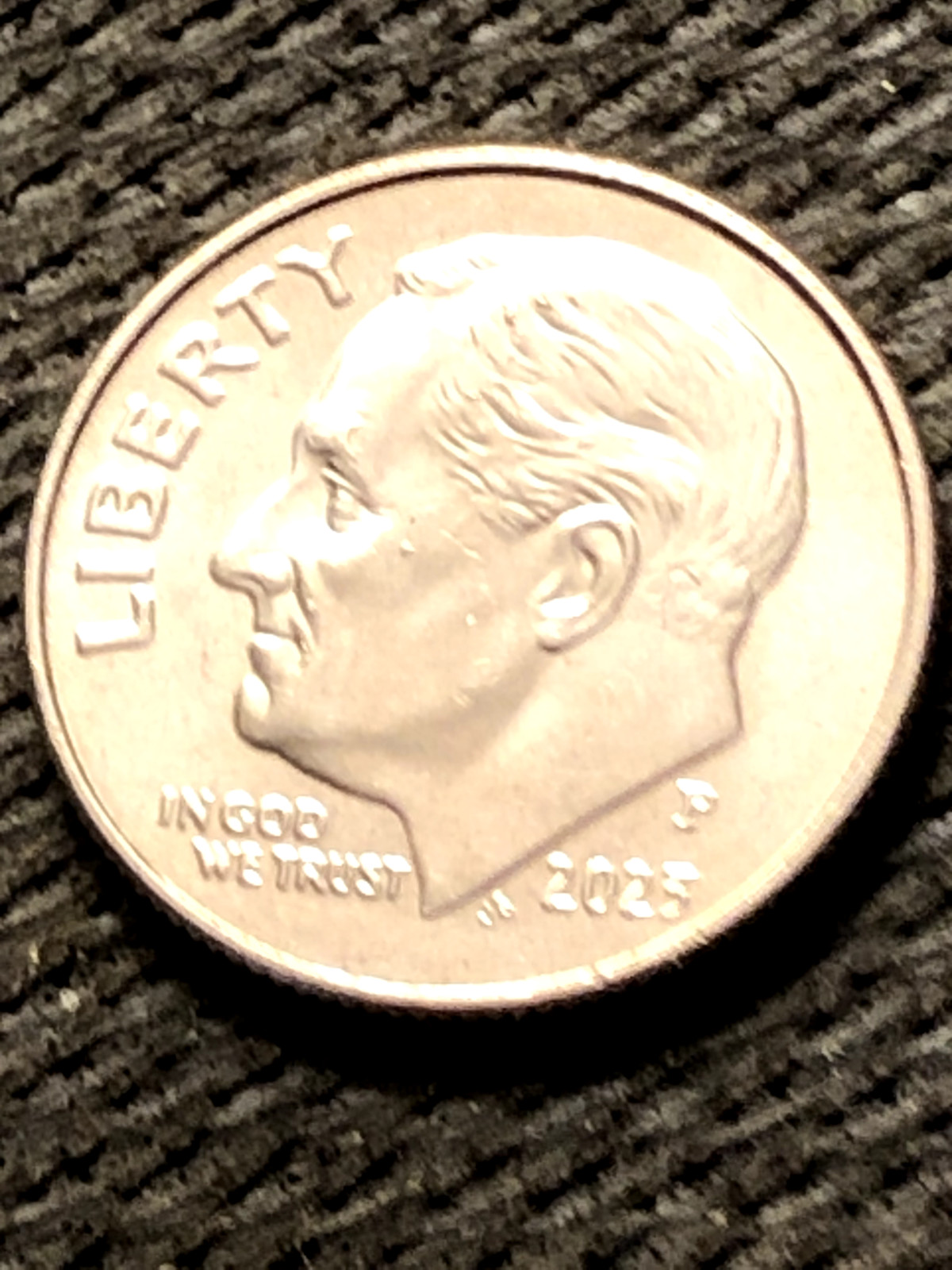 2023 P DIME ERRORS: 6 DIE CHIPS ON HEAD, STRUCK OFF CENTER O & R SIDES BAU LOOK!