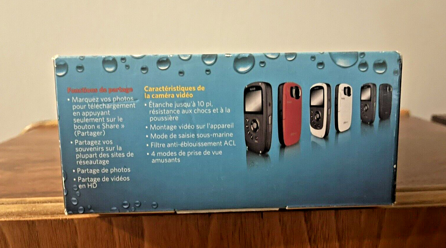 Kodak PlaySport Zx5 Video Camera Box Manual & Large Accessory Bundle Only