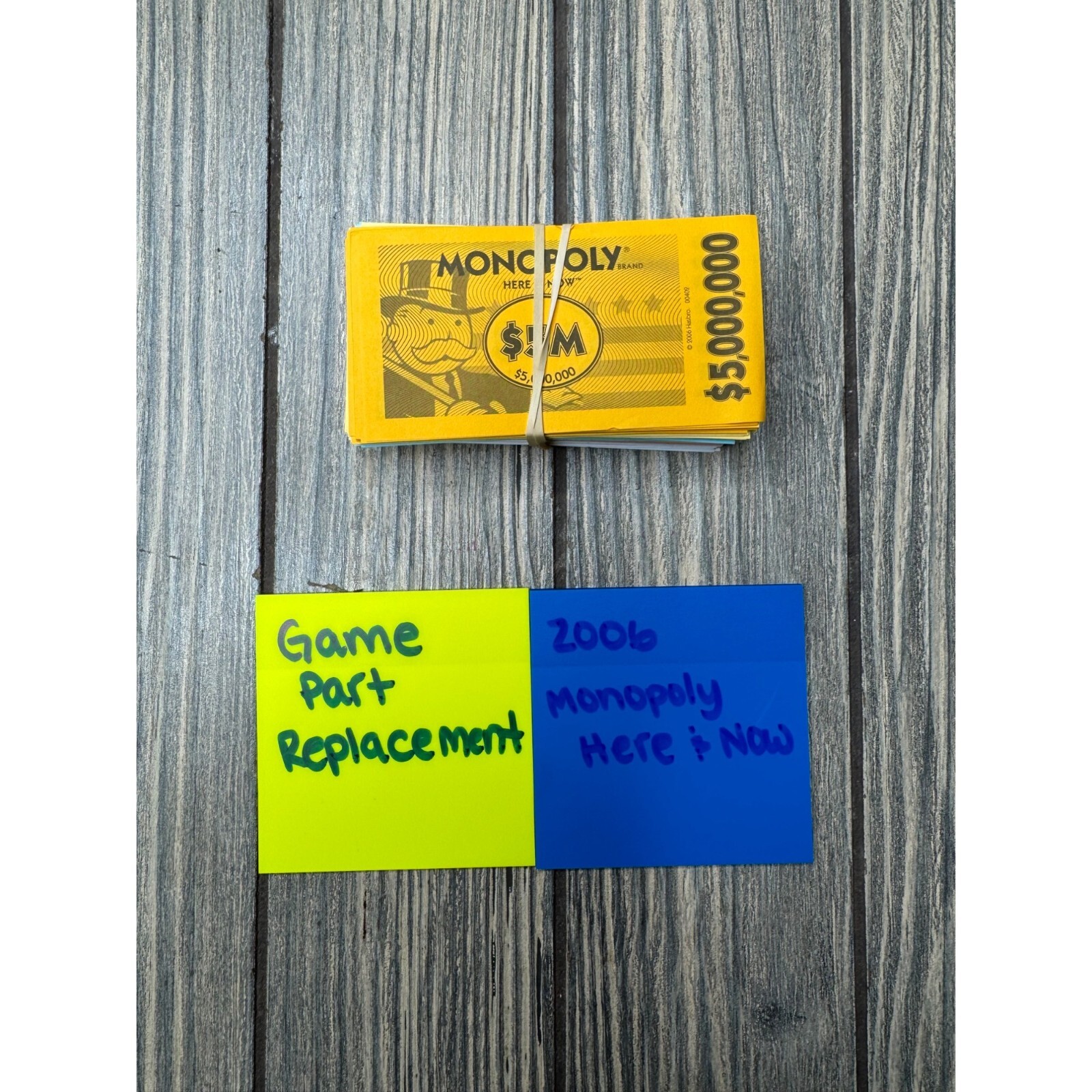 Monopoly Here & Now 2006 Game Part Replacement Money