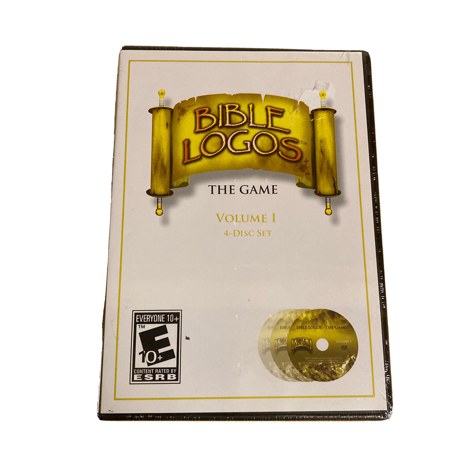 Bible Logo's The Game Volume 1 DVD Video 4 Disc Set