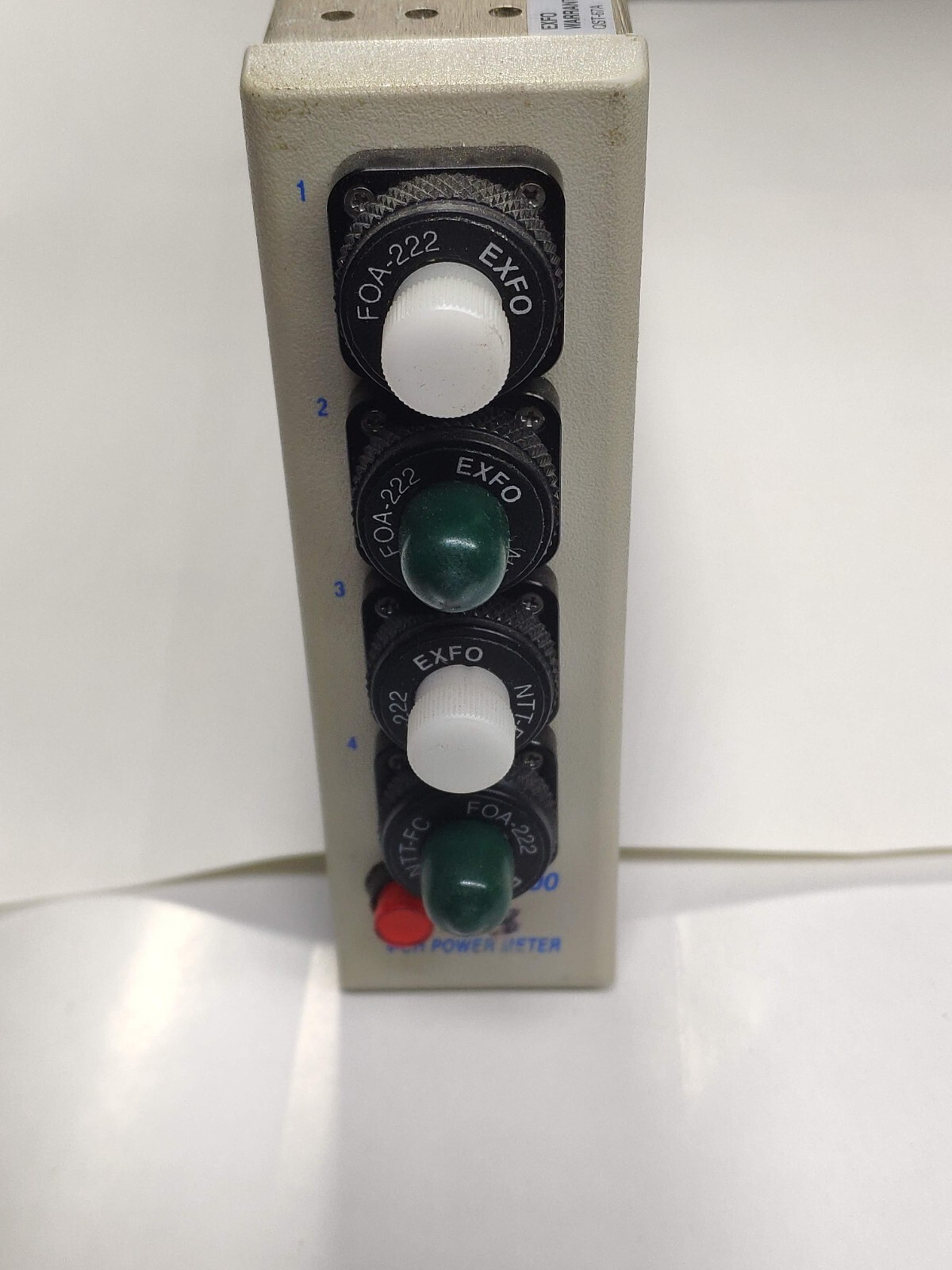 EXFO IQ-1202X IQ-1200 4 Channel Power Meter 750 to 1700nm